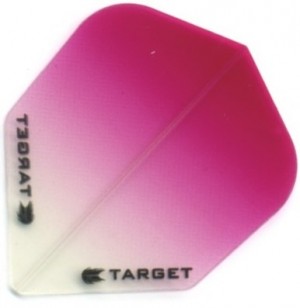 Flight Target Pro 100 Vision Vignette Pink - darts flights