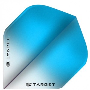 Flight Target Pro 100 Vision Vignette Light Blue - darts flights
