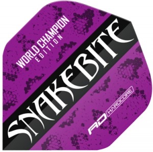 Peter Wright Snakebite 2020 World Champion purple flights