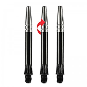 Harrows Gyro Spin Top Black - darts shafts