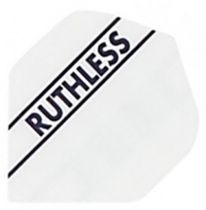 Flight Ruthless White - darts flights