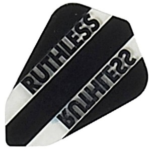 Flight Fantail Black Ruthless - darts flight