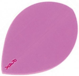 Flight Pear Pink Fluor - darts flights