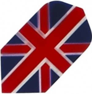 Flight Union Jack Clear - darts flights