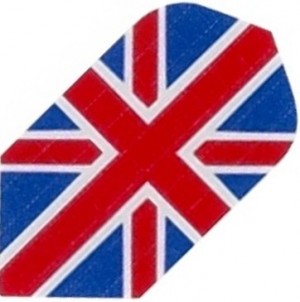 Flight Slim Union Jack - darts flights